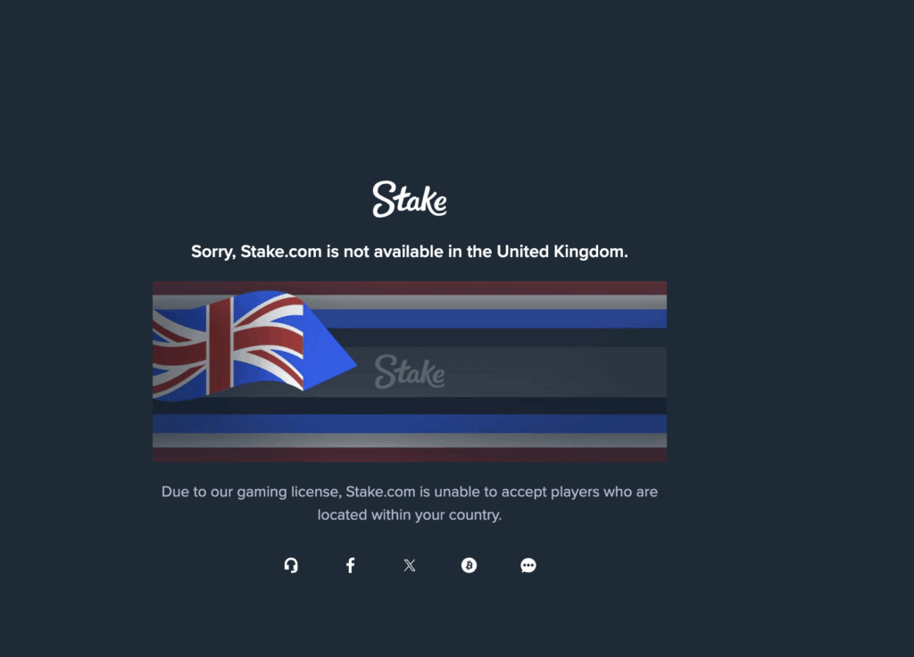 Stake.com to Exit the UK Market 